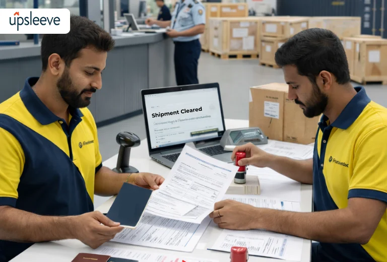 Logistics custom clearance