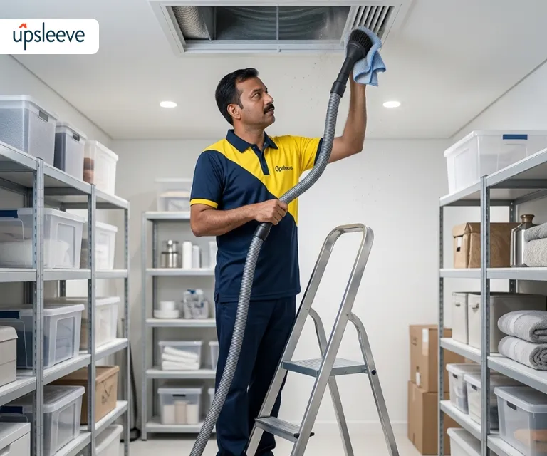 AC vent cleaning UAE dust removal air quality