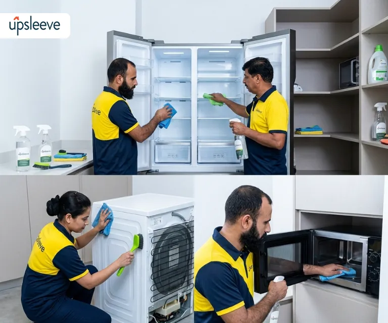 appliance deep cleaning UAE oven fridge sanitation