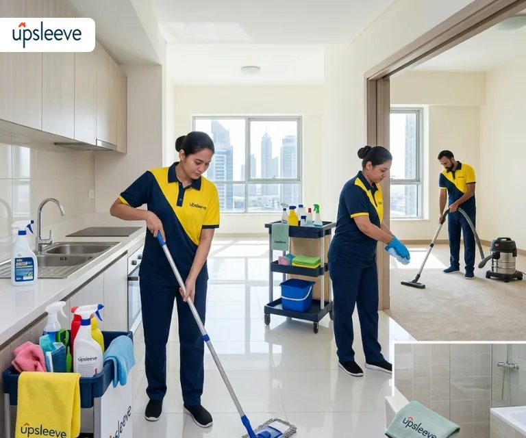 deep cleaning services UAE move in cleaning kitchen bathroom sanitization