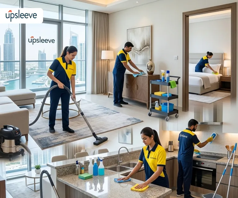 apartment cleaning services UAE flat cleaning kitchen bathroom