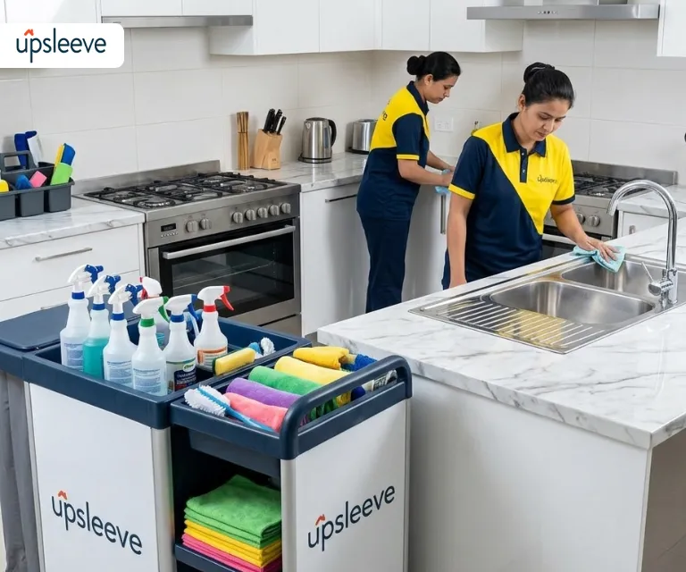 deep cleaning services UAE kitchen degreasing appliance cleaning