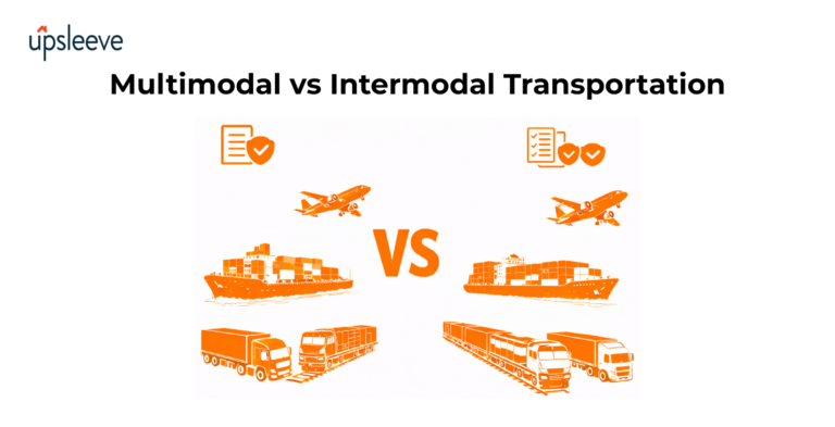 Difference between intermodal and multimodal transport