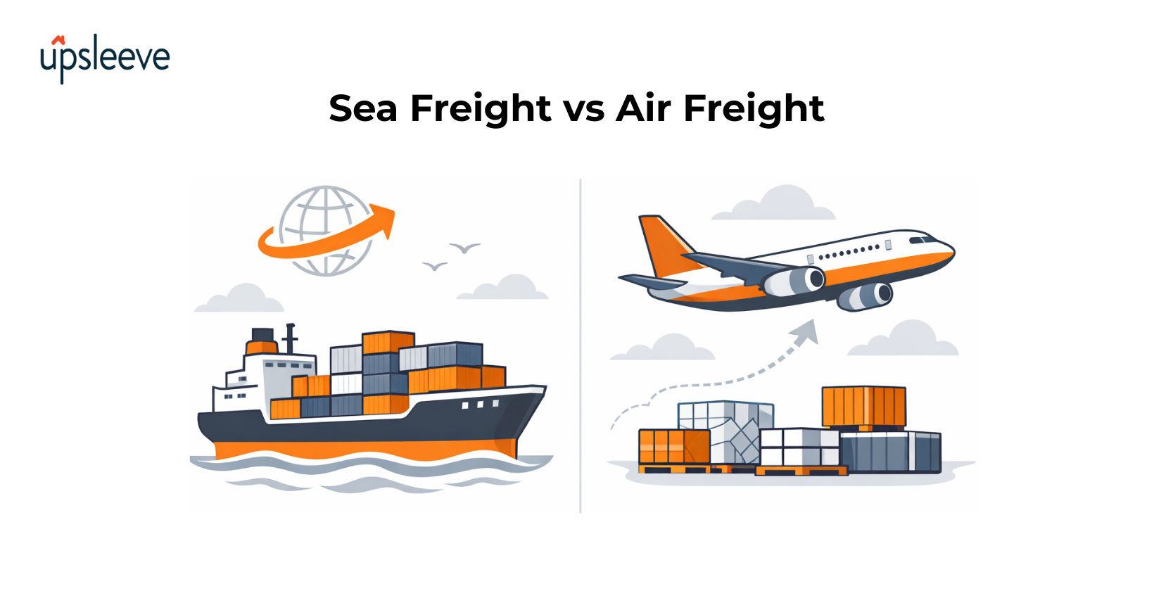 Difference between ocean freight and sea freight