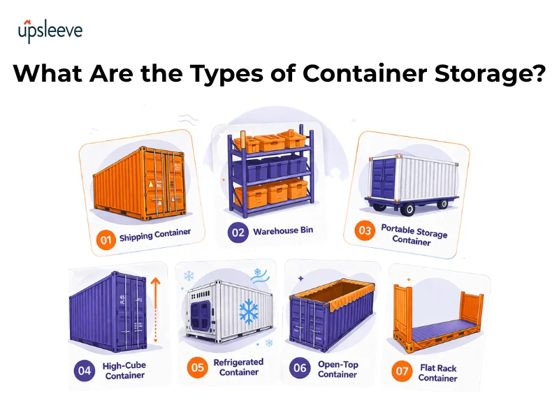 most common types of containers