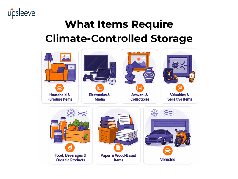 What Items Require Climate Controlled Storage