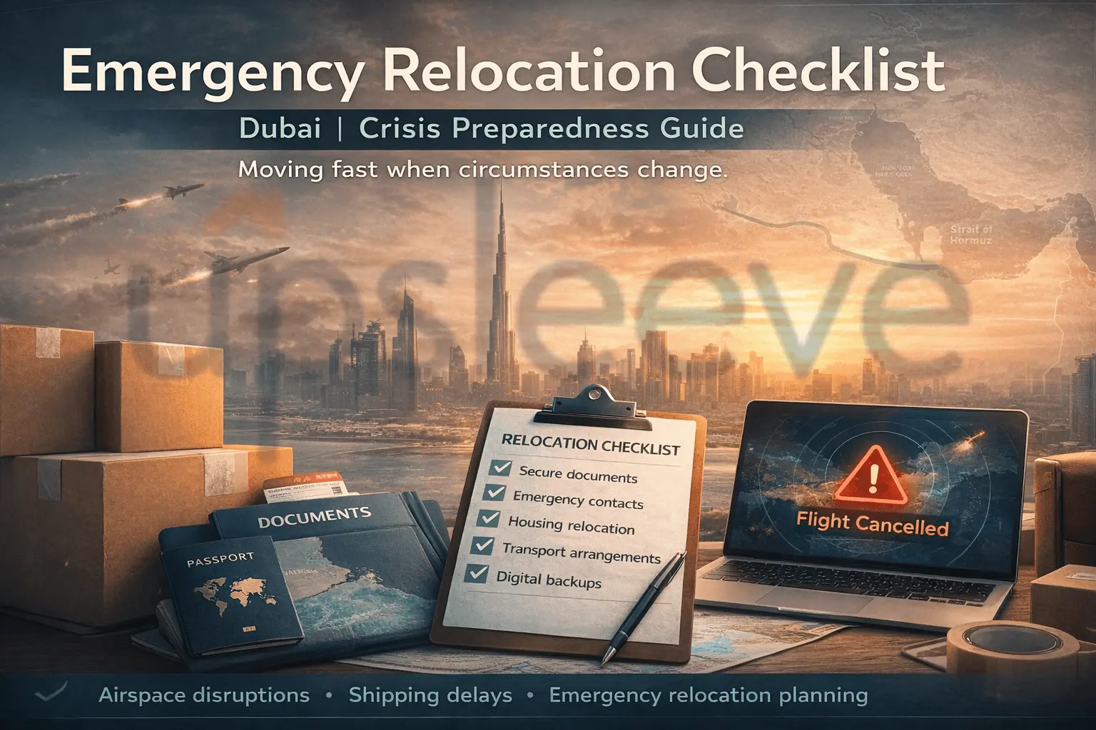 Emergency Relocation Checklist: What Dubai Expats Need to Do Right Now