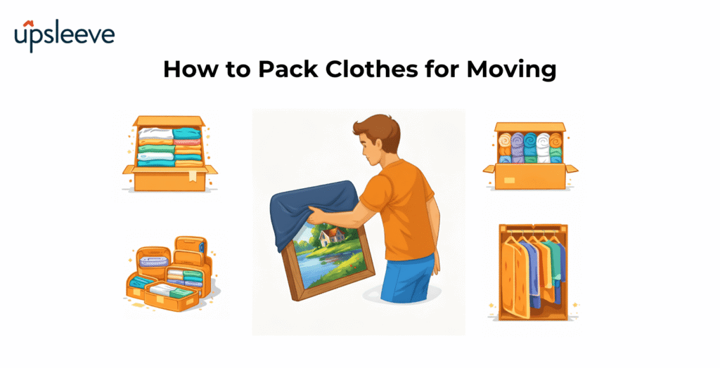 How to pack clothes for moving long distance UAE