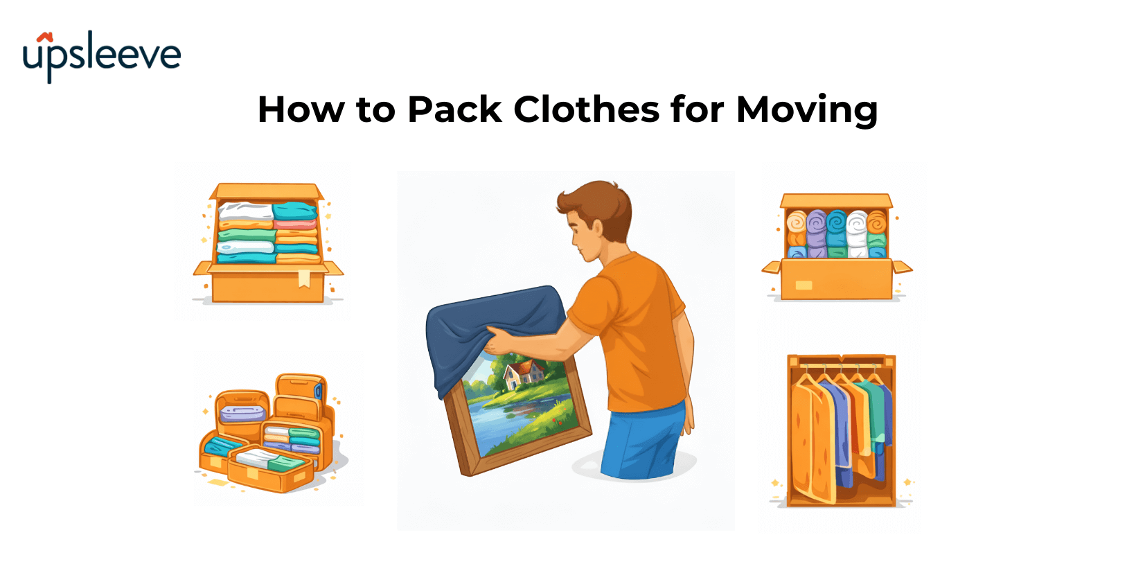 How to pack clothes for moving long distance UAE